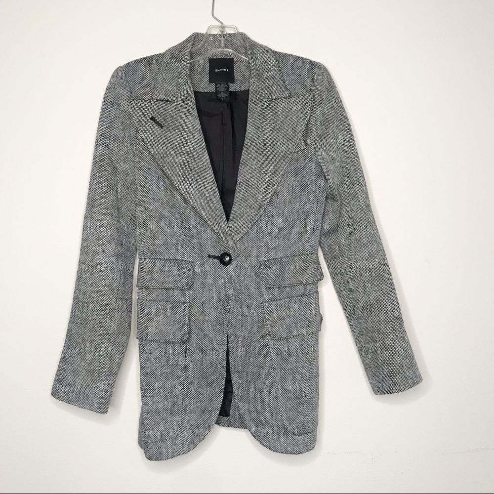 SMYTHE Birkin Tweed Blazer